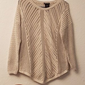 CHELSEA & THEODORE COTTON BLEND SWEATER